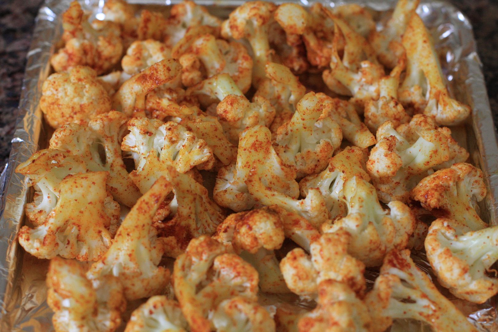 Quick Roasted Cauliflower In the toaster oven Daily Musings